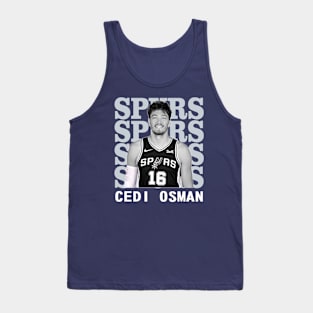 San Antonio Spurs Cedi Osman 16 Tank Top